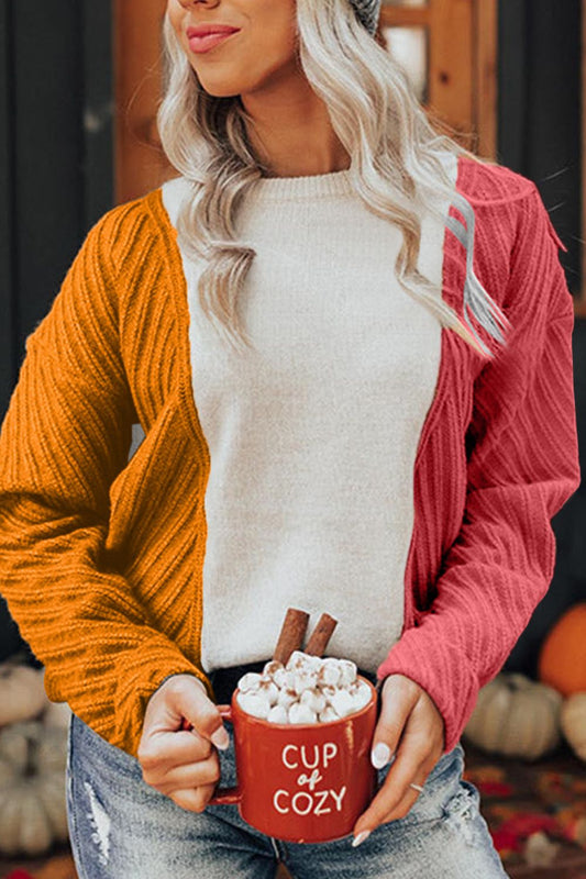 Tina’s Textured Sweater (s-l, multiple colors)