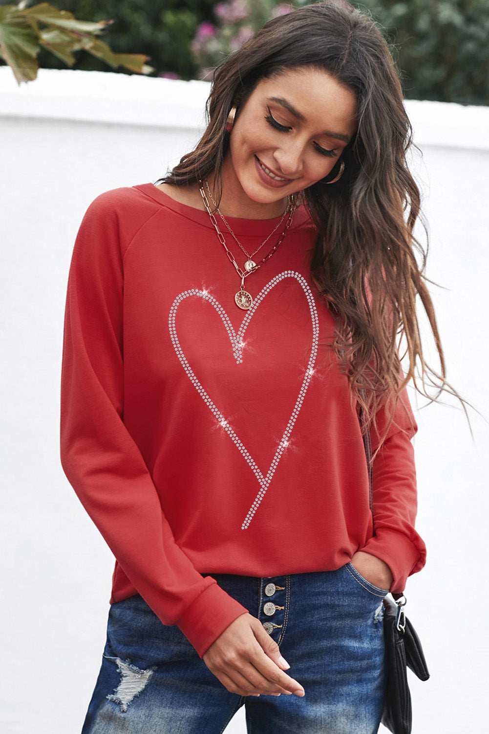 Bedazzled Lover Sweatshirt (s-xl)