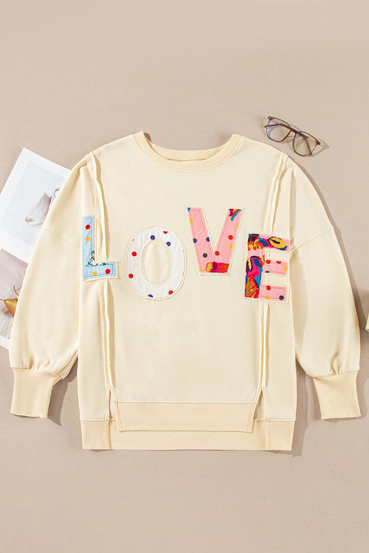 Love Patch Sweatshirt (s-2xl)