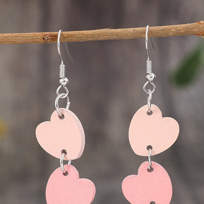 Heart Dangle Earrings