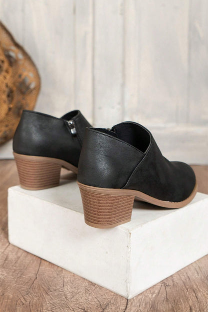 Suede Casual Ankle Booties (multiple colors)