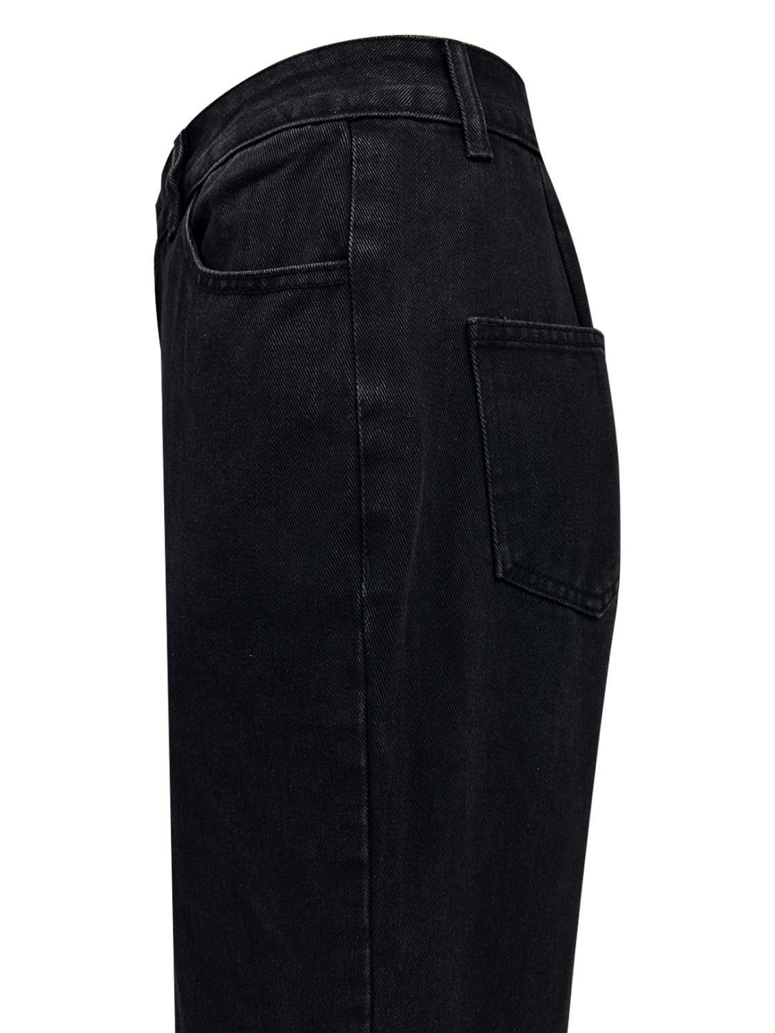 Pocketed High Rise Jeans (xs-xl)