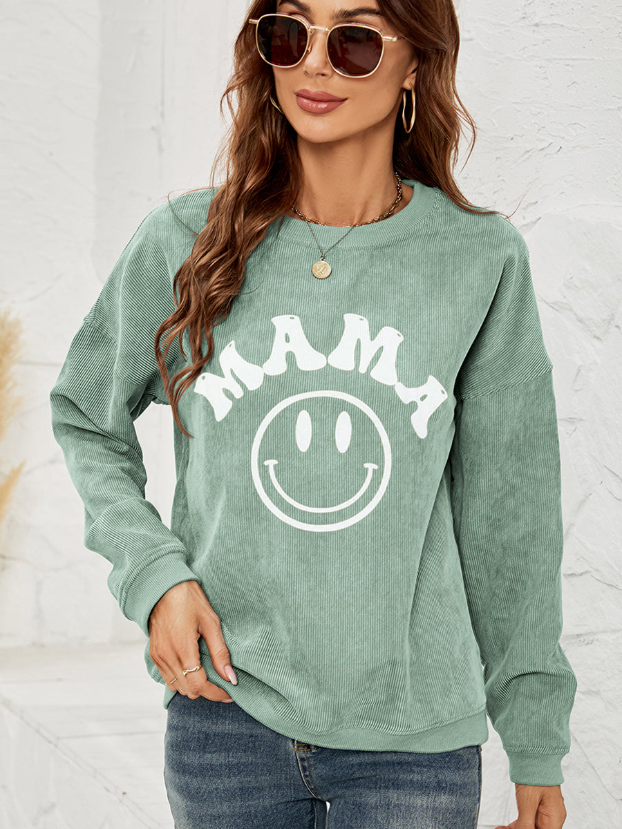 Mama Graphic Sweatshirt (s-xl, multiple colors)