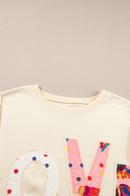 Love Patch Sweatshirt (s-2xl)