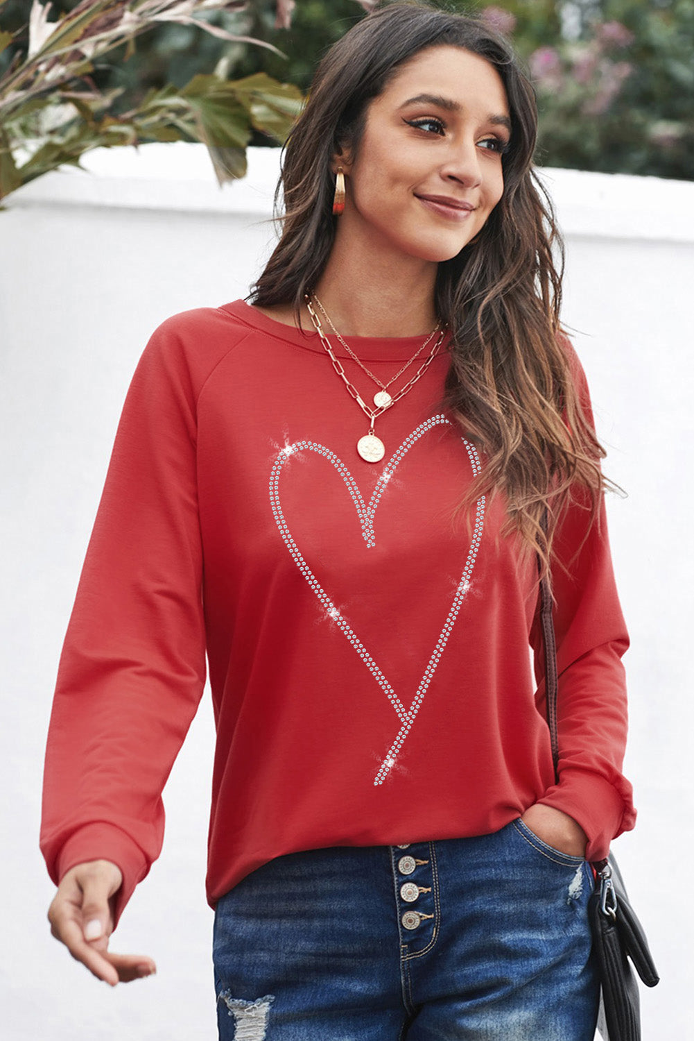 Bedazzled Lover Sweatshirt (s-xl)