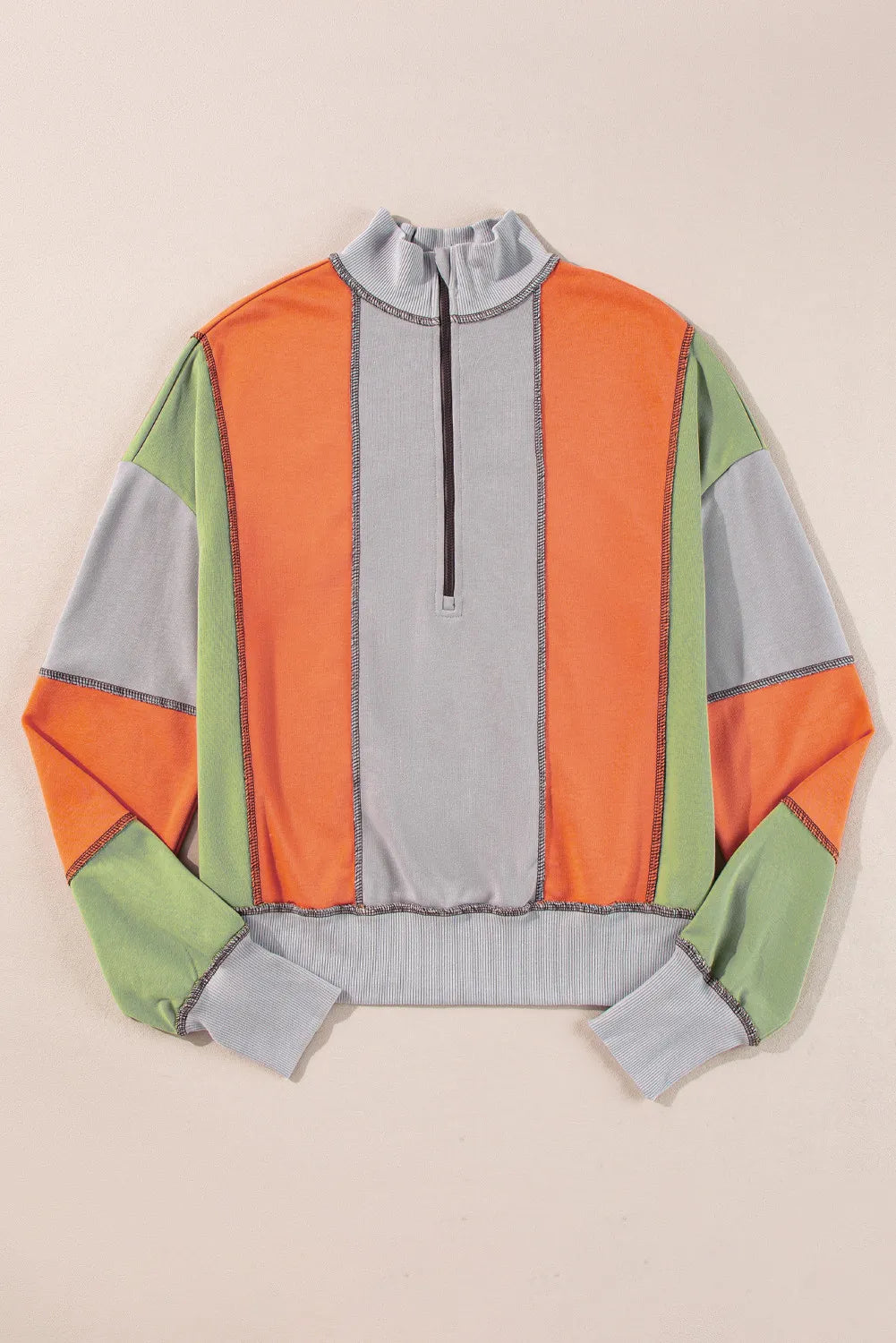 Hanna Color Block Sweatshirt (s-3xl)