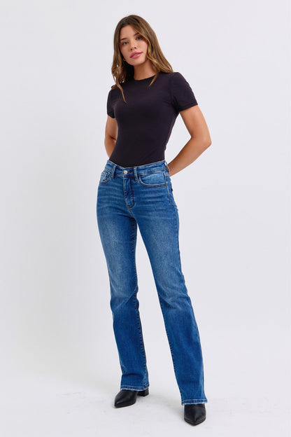 Judy Blue Mid-Rise Bootcut Jeans (0-24w)