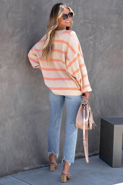 Joyce Striped Sweatshirt (m-2xl)