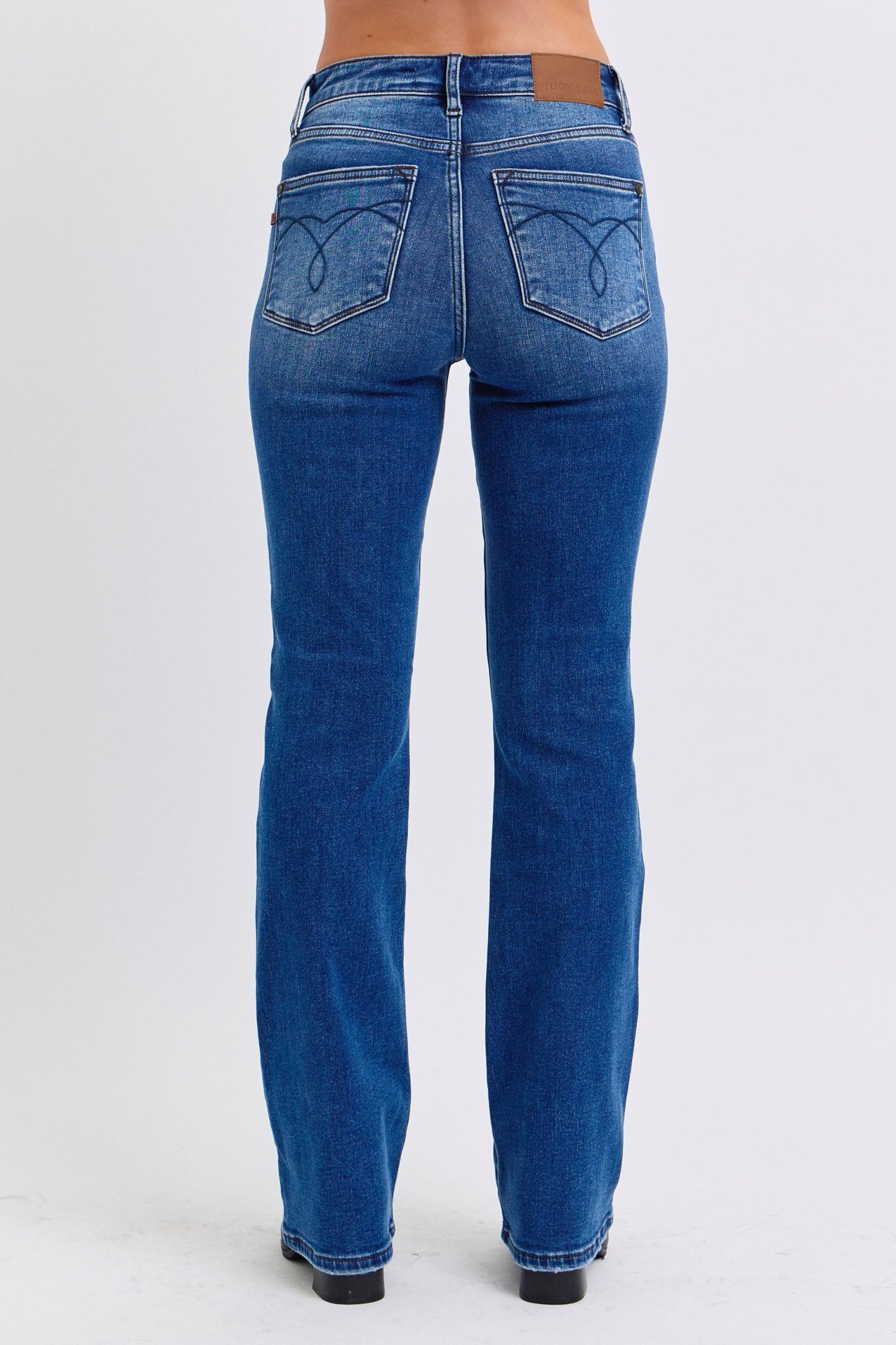 Judy Blue Mid-Rise Bootcut Jeans (0-24w)