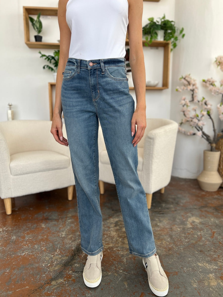 Judy Blue High Waist Straight Jeans (0-24w)