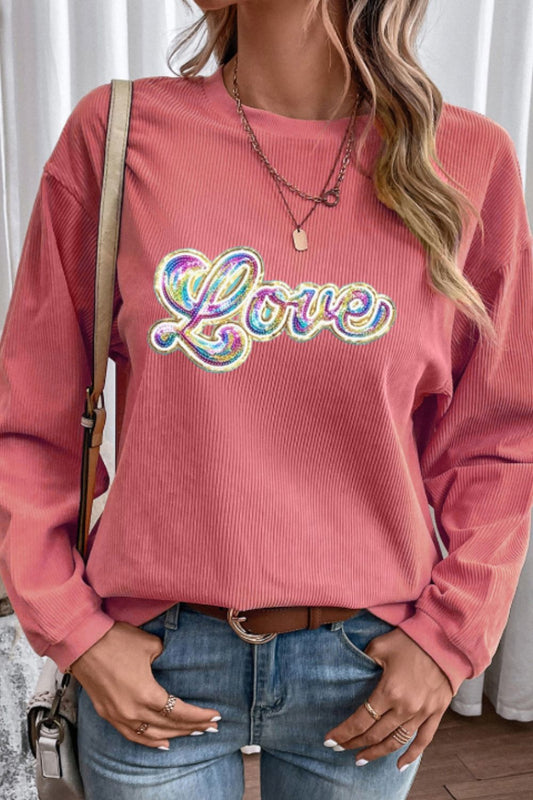 Valentine's Day ‘Love’ Sweatshirt (s-2xl)