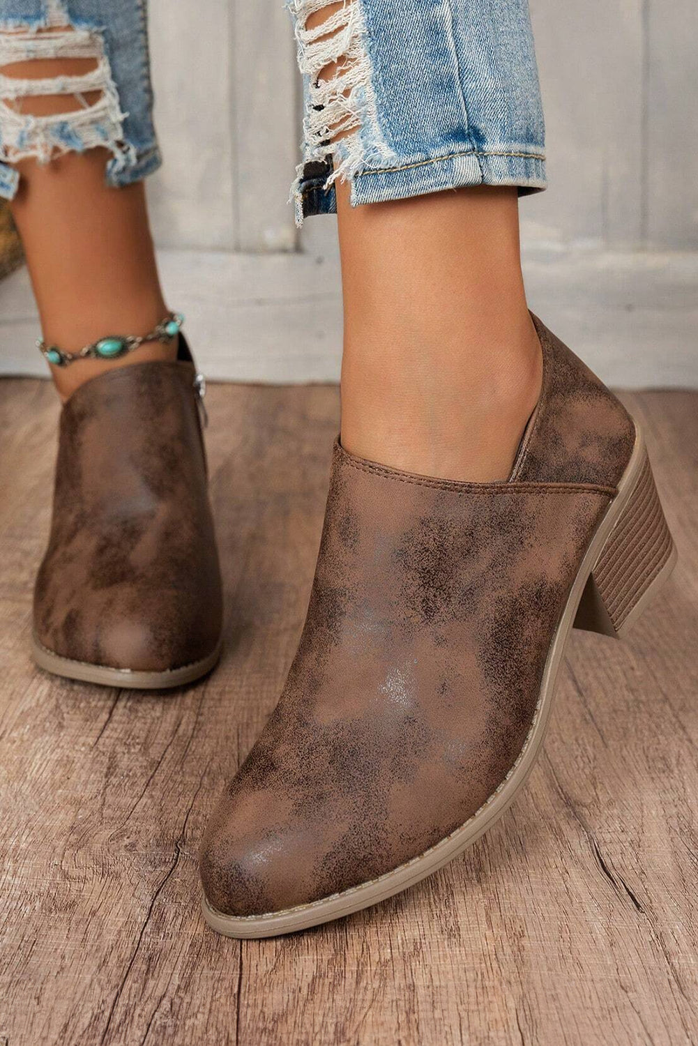 Suede Casual Ankle Booties (multiple colors)