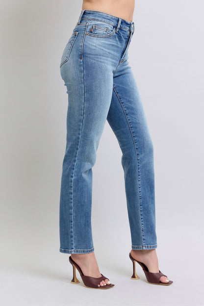 Judy Blue Full Thermal Straight Jeans (0-24w)