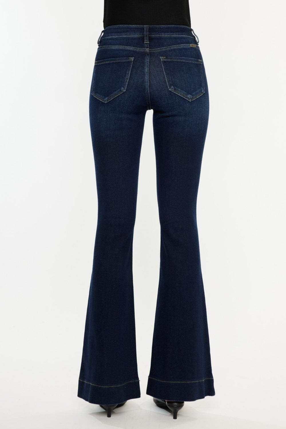 Kancan High Rise Slim Flare Jeans (1-15)