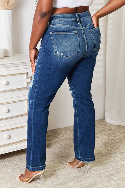 Judy Blue Mid Rise Bootcut Jeans (0-24w)