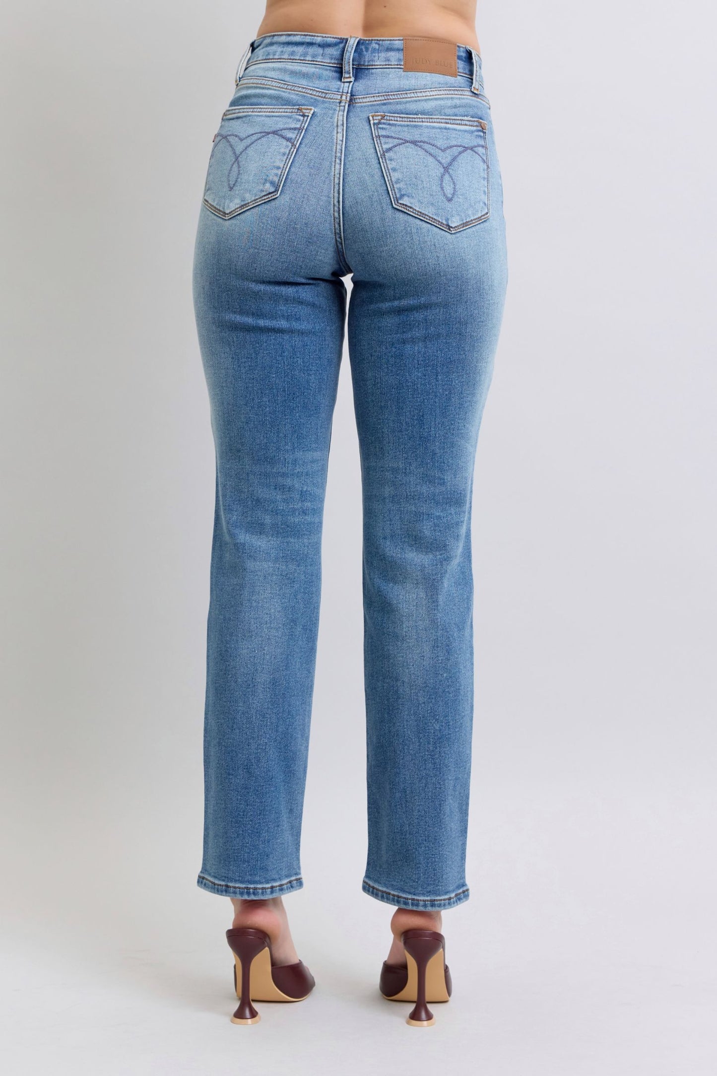 Judy Blue Full Thermal Straight Jeans (0-24w)