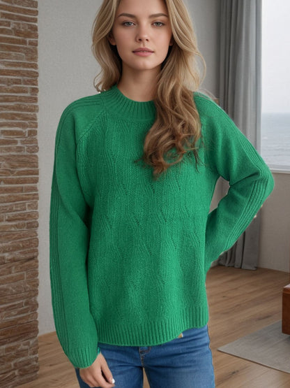 Mel Mock Neck Sweater (OS, multiple colors)