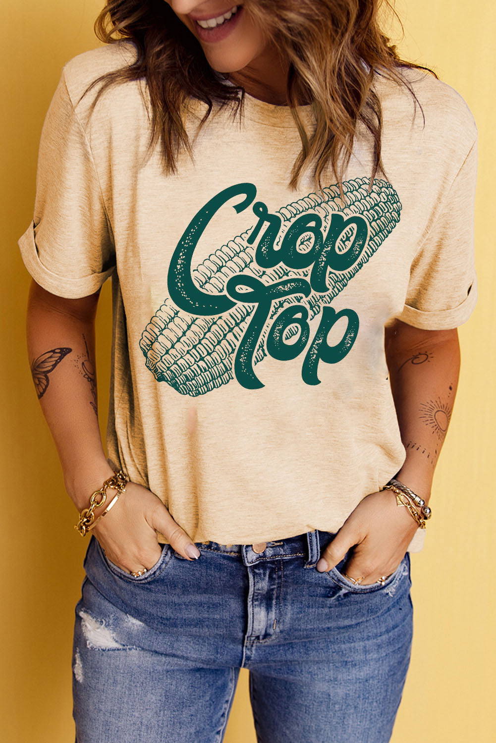 Corn Funny Tee (s-2xl)