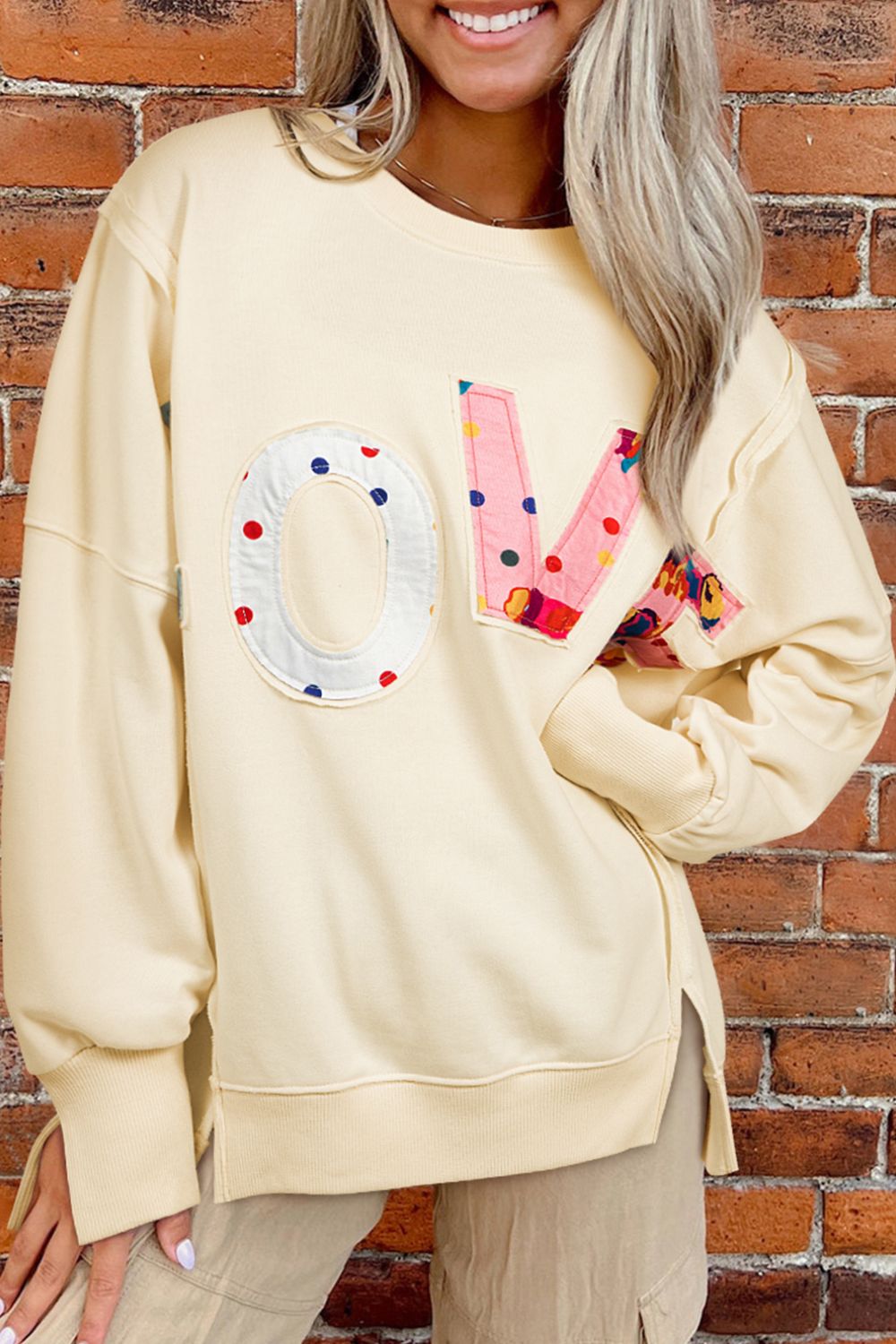 Love Patch Sweatshirt (s-2xl)