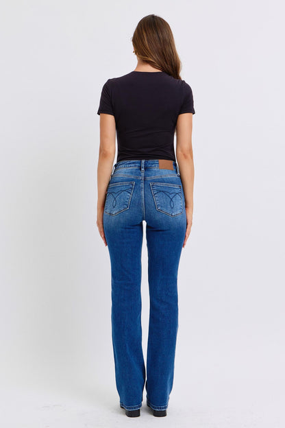 Judy Blue Mid-Rise Bootcut Jeans (0-24w)