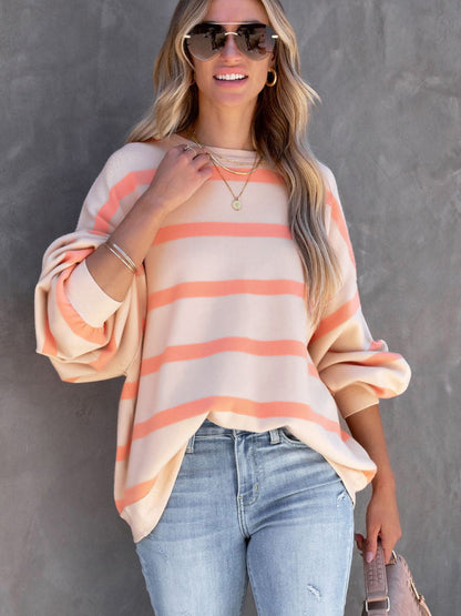 Joyce Striped Sweatshirt (m-2xl)