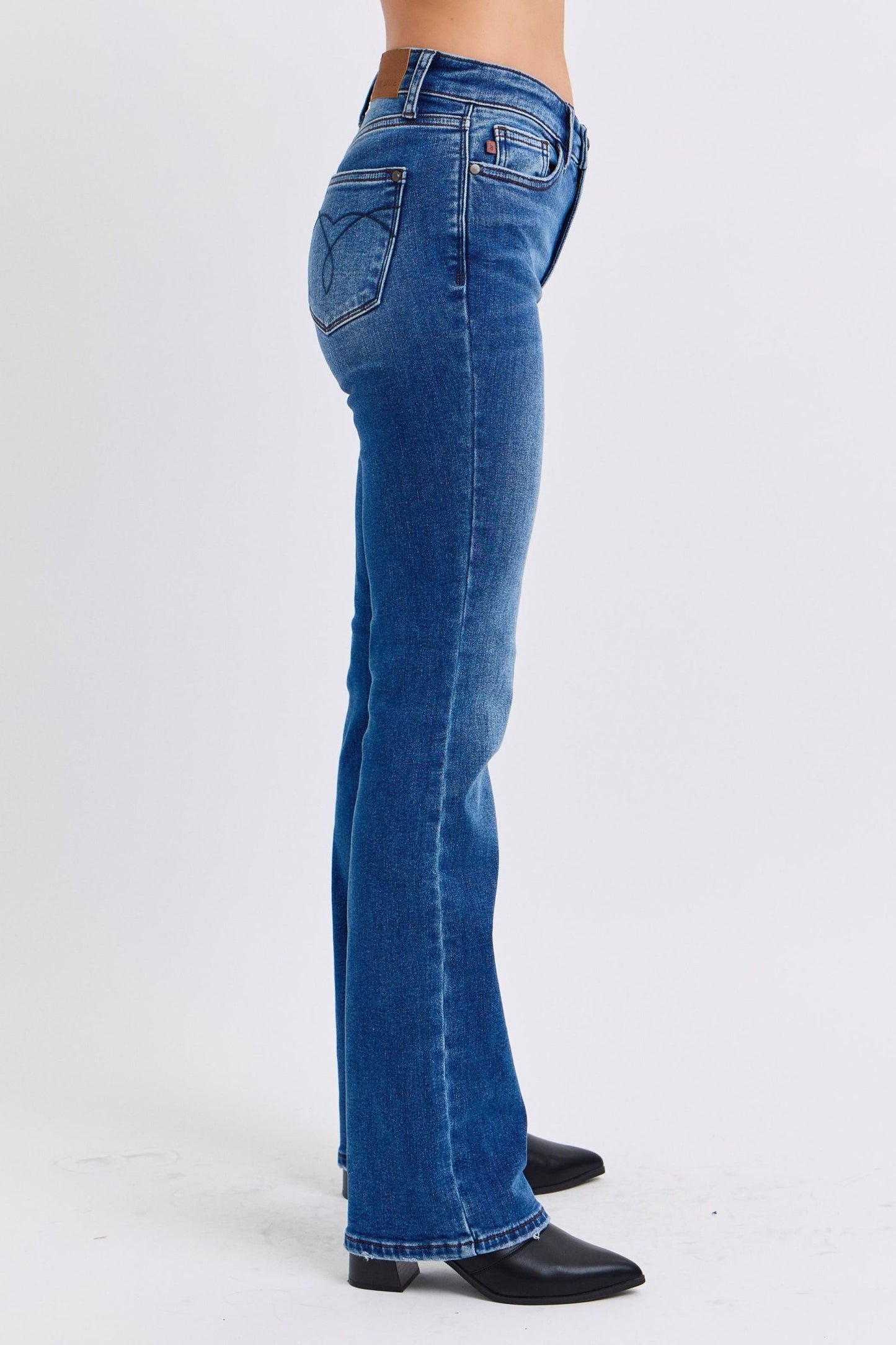 Judy Blue Mid-Rise Bootcut Jeans (0-24w)