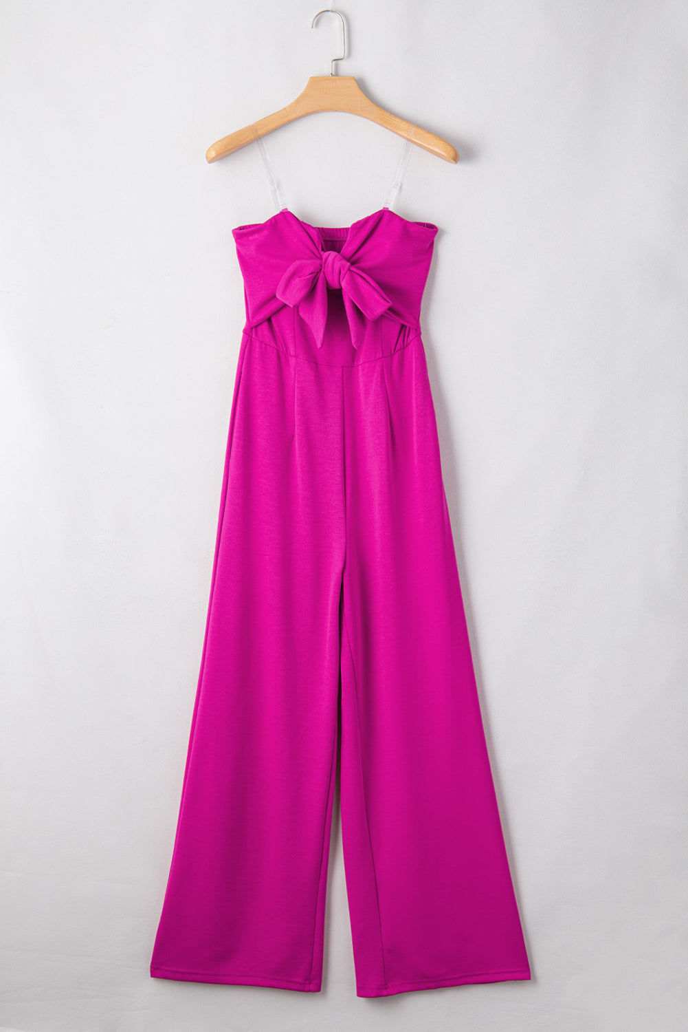 Tied Bow Wide Leg Jumpsuit (s-xl)