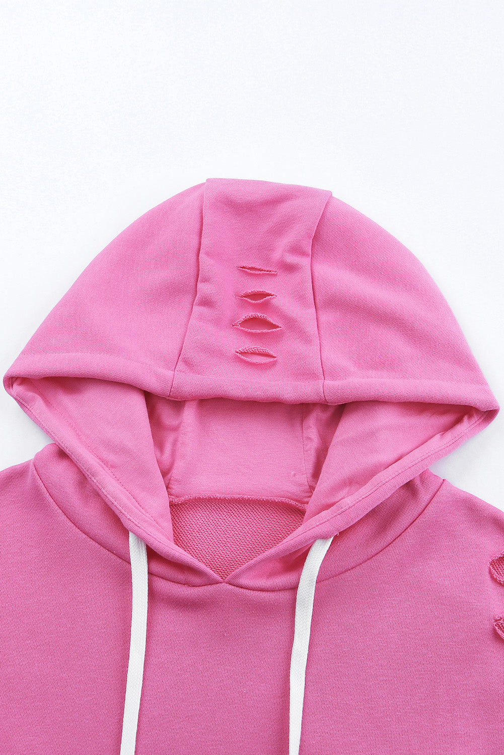 Distressed Drawstring Hoodie (s-2xl, multiple colors)