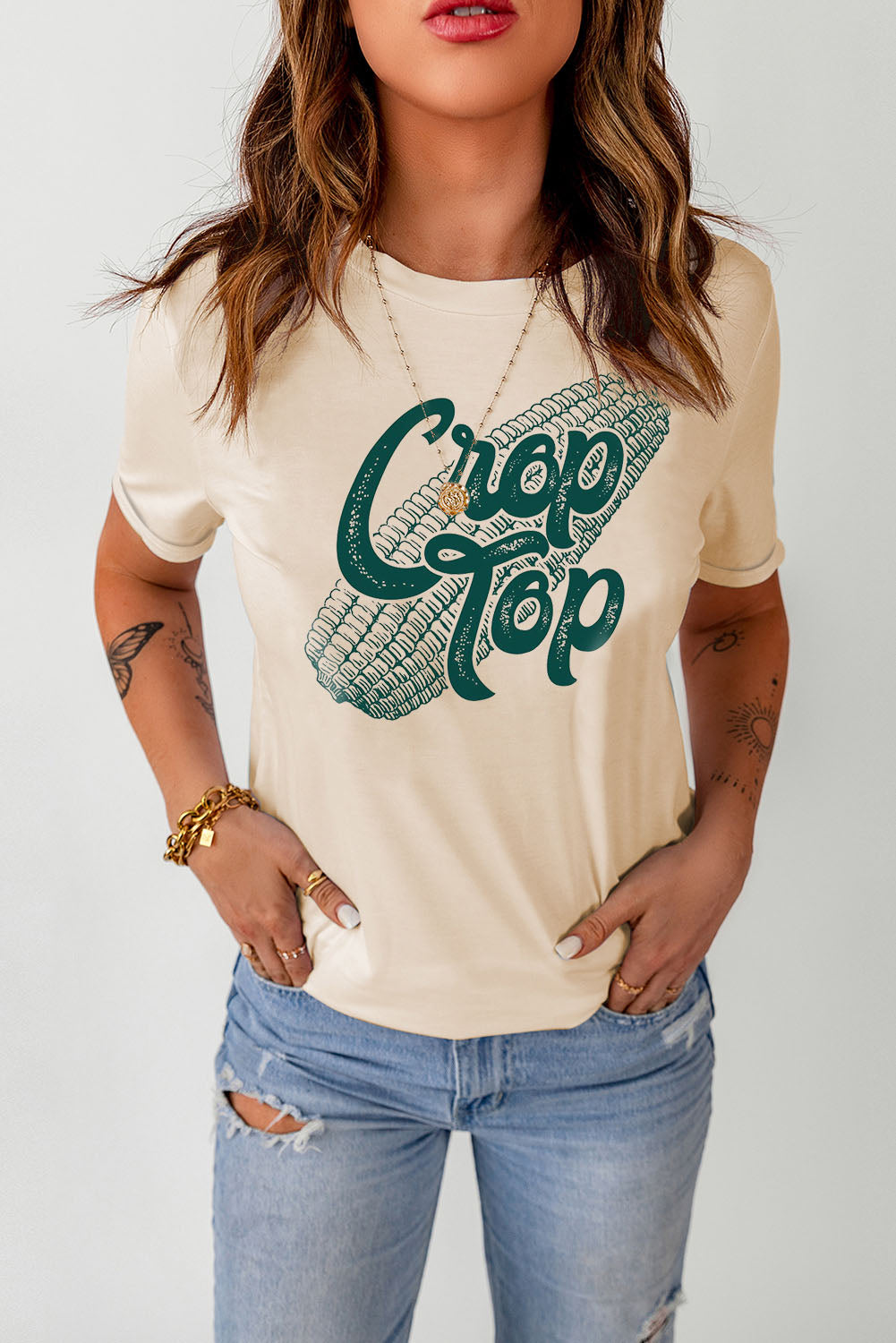 Corn Funny Tee (s-2xl)