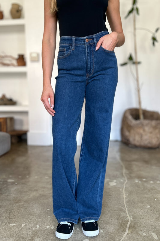 Judy Blue High Rise Straight Jeans (0-24w)