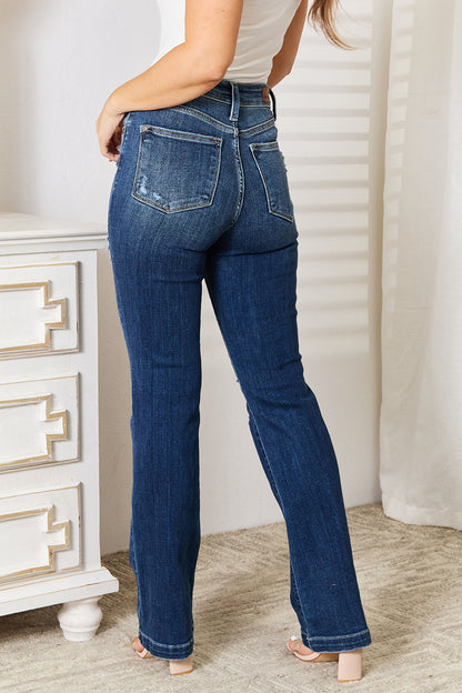 Judy Blue Mid Rise Bootcut Jeans (0-24w)