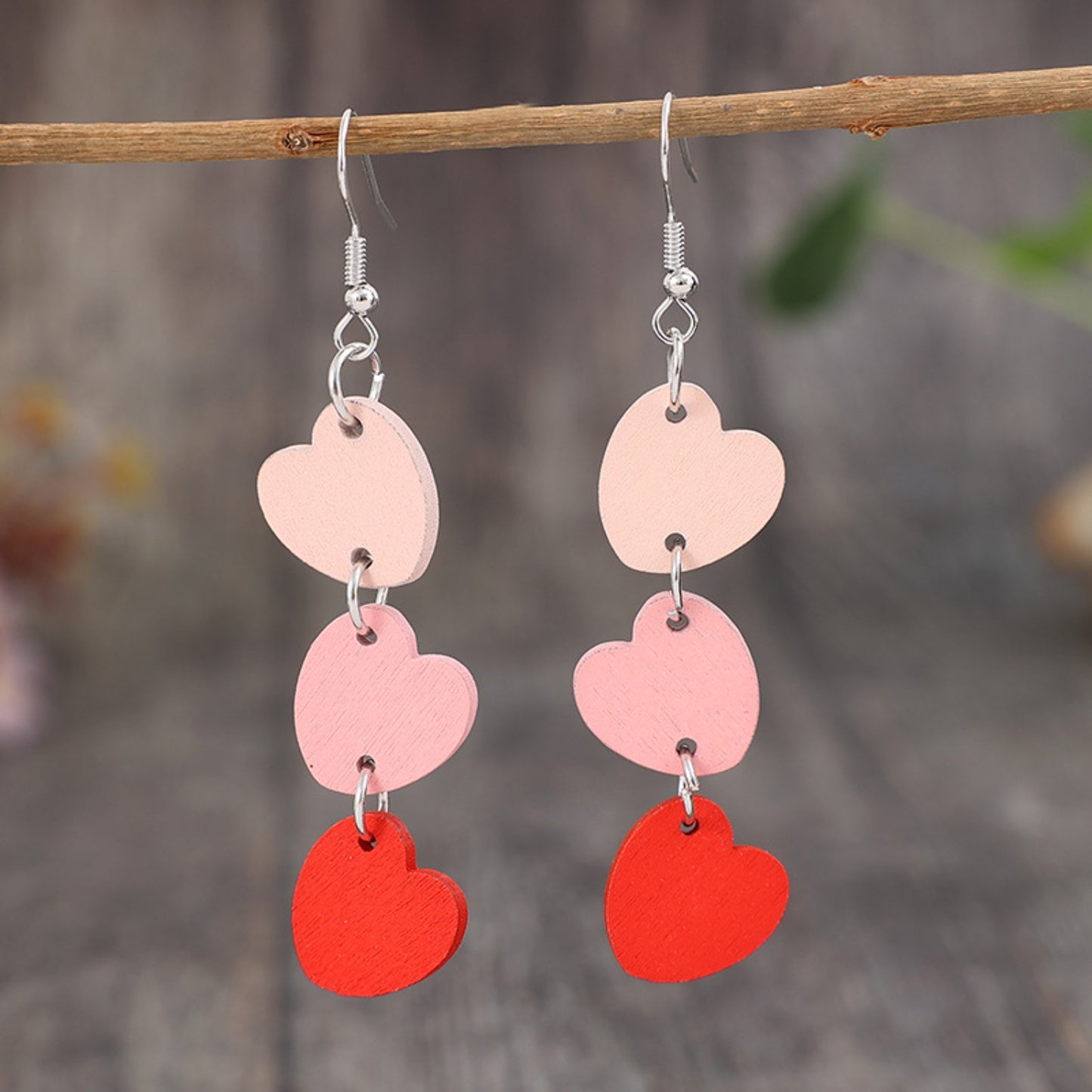 Heart Dangle Earrings