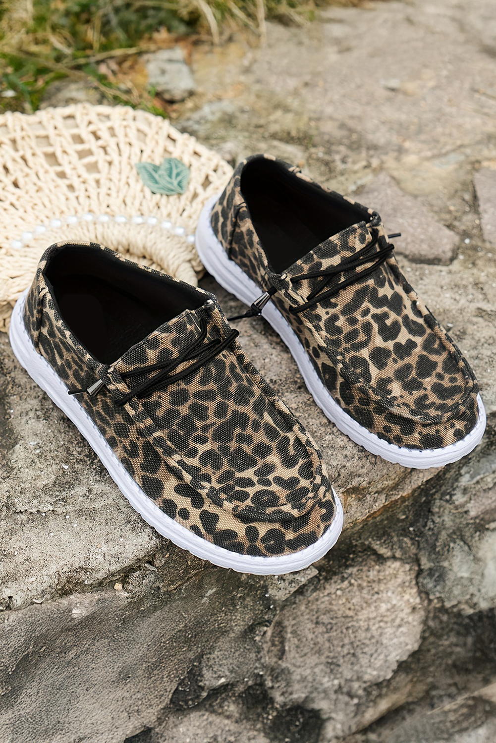 Leopard Canvas Shoes