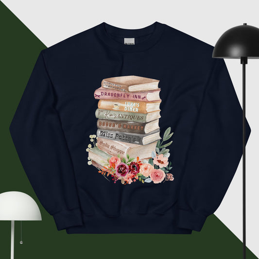 Gilmore Girls Bookstack, Unisex Sweatshirt (s-5xl, multiple colors)